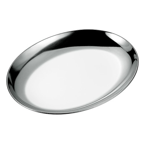 楕円トレー (袋入) ミラー仕上