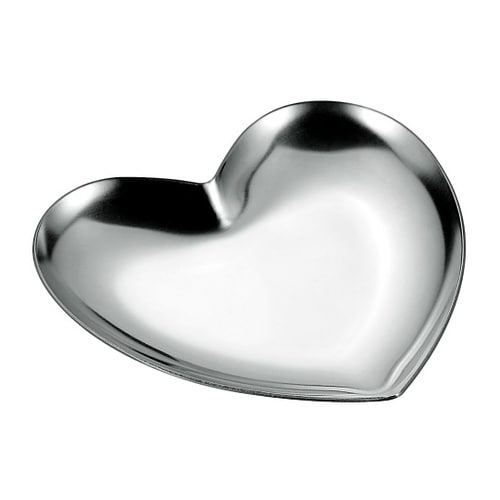 ハートトレー小 (袋入)ミラー仕上