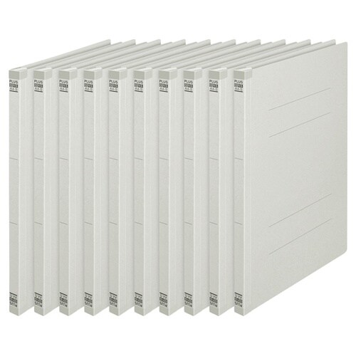 フラットファイル背補強 A4S GY 1