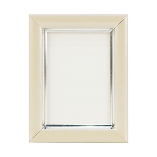 Vカラー肖像額 Lハーフ アイボリー V