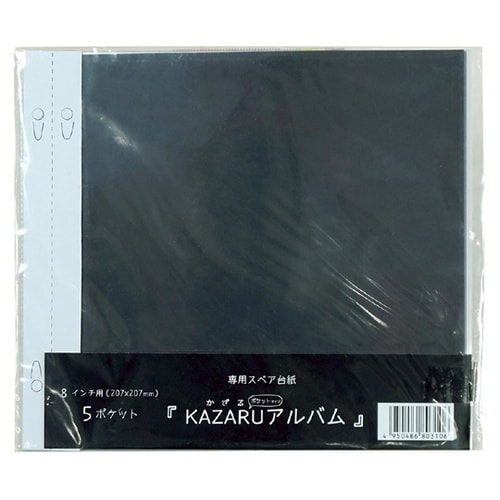 KAZARU アルバム 8 インチ ブラ