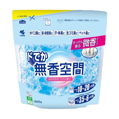 ドでか無香空間 ほのかなせっけん つめ替