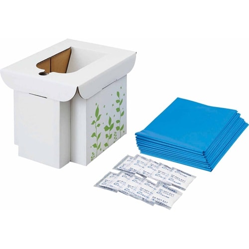 緊急用組み立て式トイレ