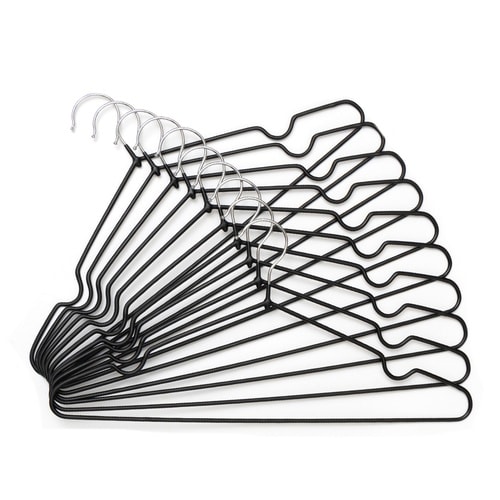 すべり落ちにくいハンガー10本組 マット