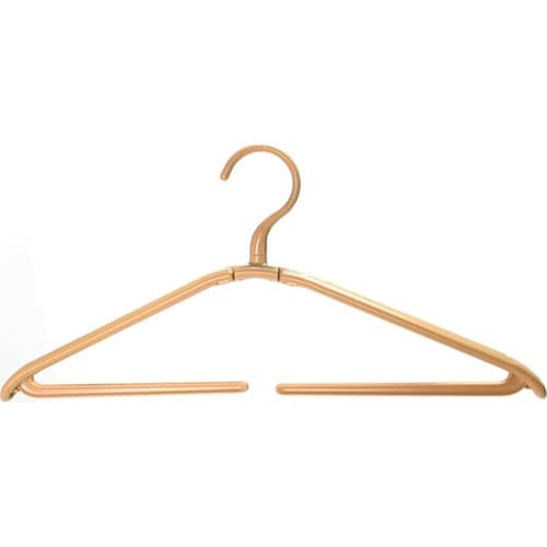 ワンウェイ 折りたたみハンガー グリーン