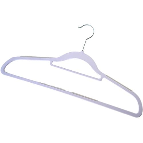 ハンガー 5本セット ラバー ホワイト