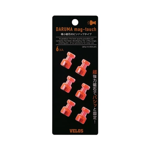 ダルママグタッチ クリアピンク 1袋(6