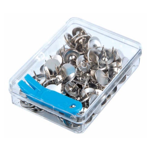 二重画鋲 ニッケル 1袋(60本入) S