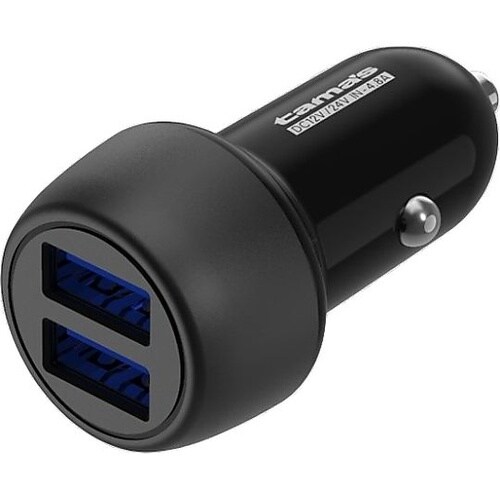 USBカーチャージャー 4.8A 2 T