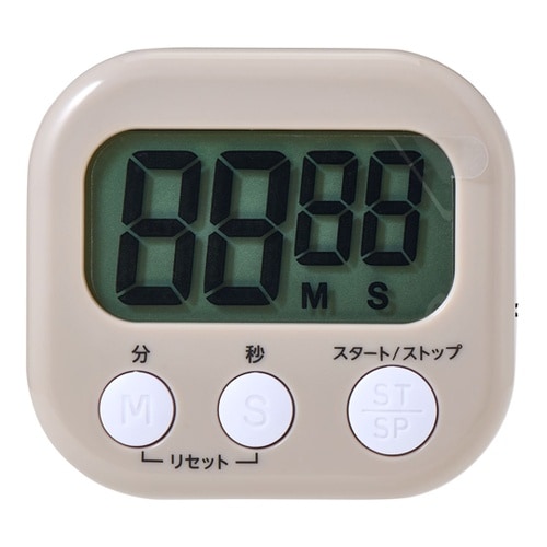 大きく見やすいキッチンタイマーIV TI
