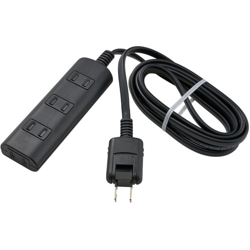 耐雷タップラン4P 2m 黒 WBT−N