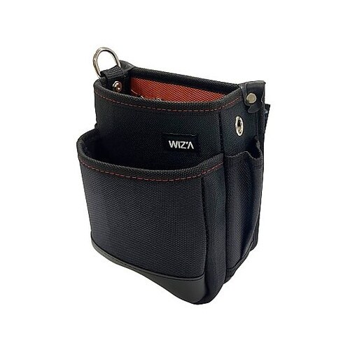 小型腰袋 2段 オレンジ WZK−01B