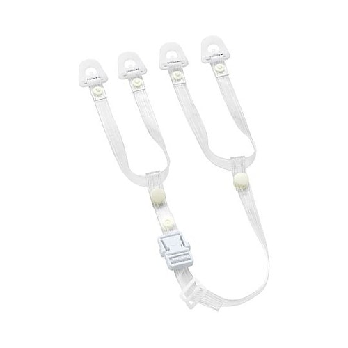 ヘルメット用透明あご紐・耳紐セット 交換