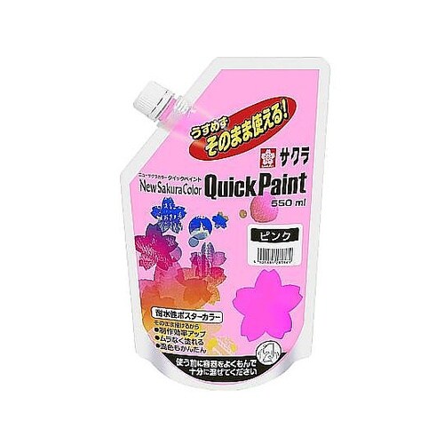 クイックペイント550mL ピンク ET