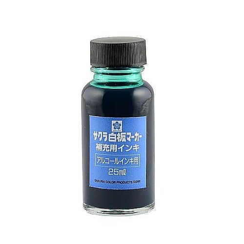 白板マーカー補充インキ25mL みどり