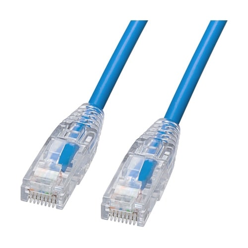 カテゴリ6LANケーブル(スリム、やわら