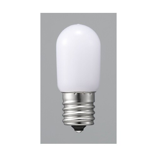 LEDナツメ球電球色 E17 ホワイト