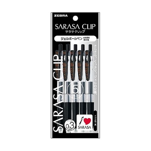 ボールペン サラサクリップ 0.3mm