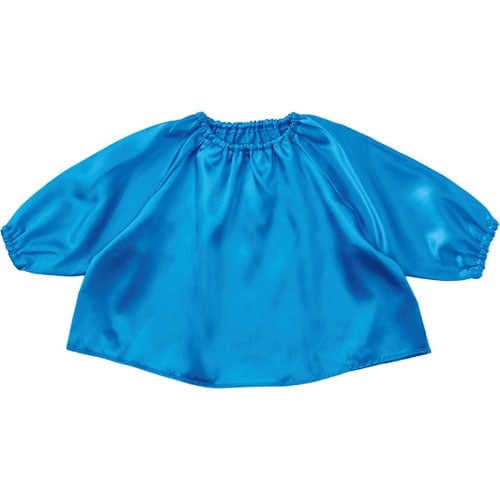 ソフトサテン チュニック J 青 190