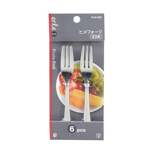 エーレ ステンレス製 ヒメフォーク 1セ