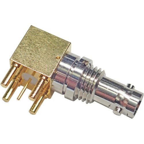 H・BNCコネクタプリント基板用レセプタ