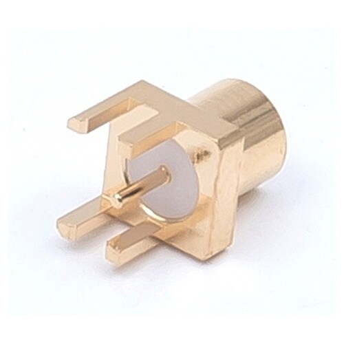 MCXコネクタプリント基板用レセプタクル