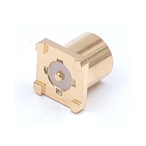 MCXコネクタプリント基板用レセプタクル