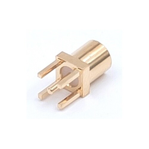 MMCXコネクタプリント基板用レセプタク