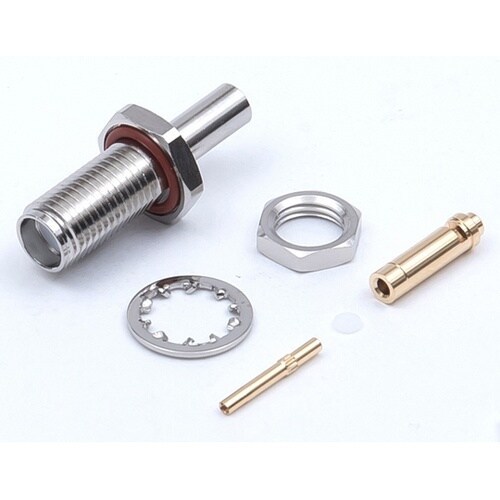 SMAコネクタバルクヘッドジャック SM