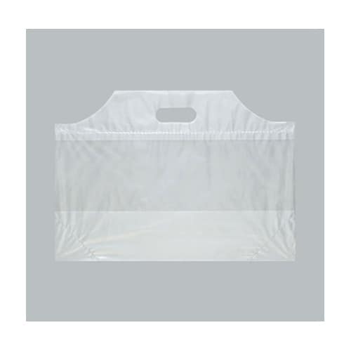 ポリ手提げ フラットバッグ S 無地 1