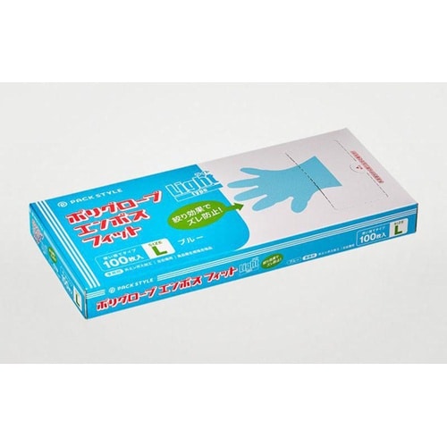 使い捨て手袋 ポリ手袋ライトフィット 箱