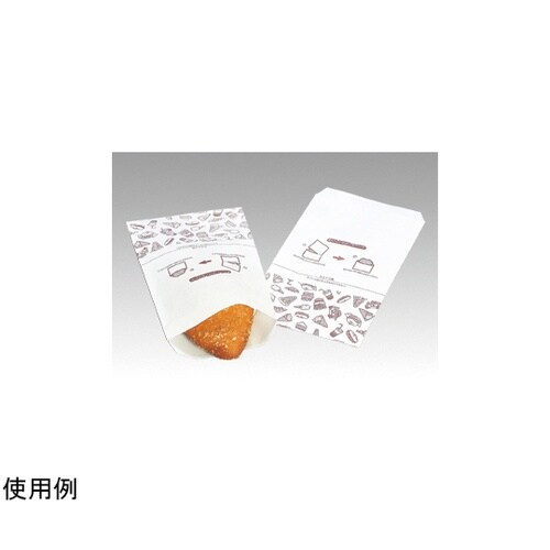 耐油平袋 ホットスナック袋M フードエン