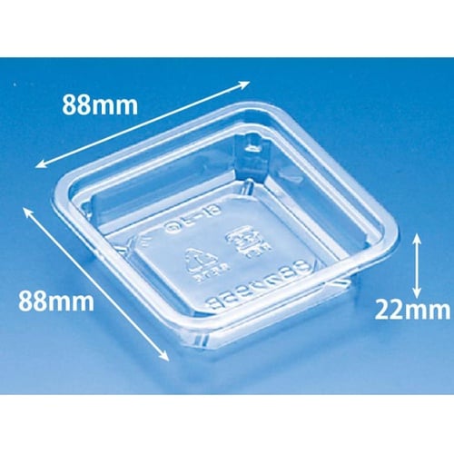 透明カップ バイオ 88角 95 BS新