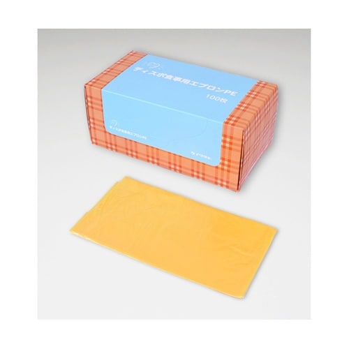 ディスポ食事用エプロンPE 1箱(100