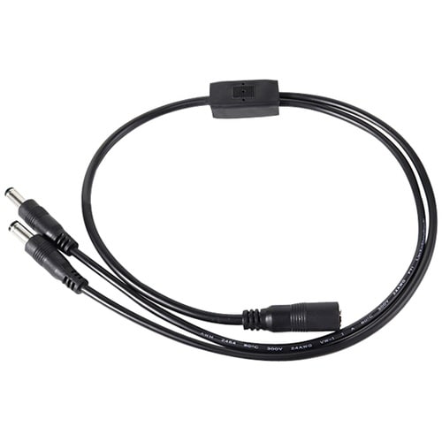 DC電源分岐ケーブル 5.5×2.1mm