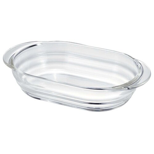 グラタン皿 21cm 耐熱ガラス HGZ