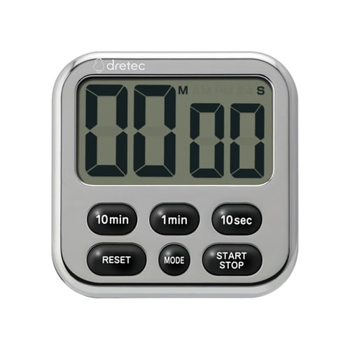 キッチンタイマー シャボン6 時計機能付