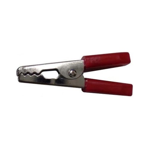 ワニ口クリップ小 赤 C−116 R