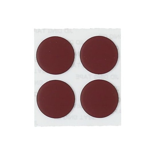 スライドクッション粘着タイプ茶 22mm