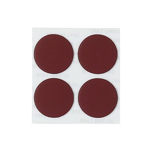 スライドクッション粘着タイプ茶 28mm