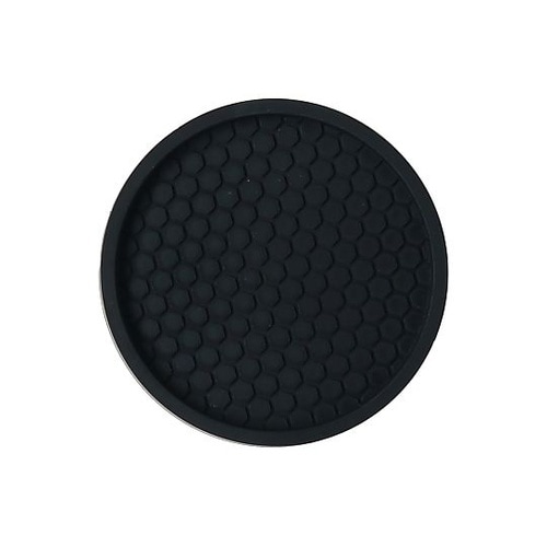 エッジ付吸盤防振ゴム バラ 黒77mm