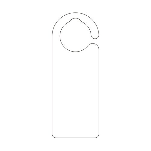 白無地板 フック型 5枚1組 886−5