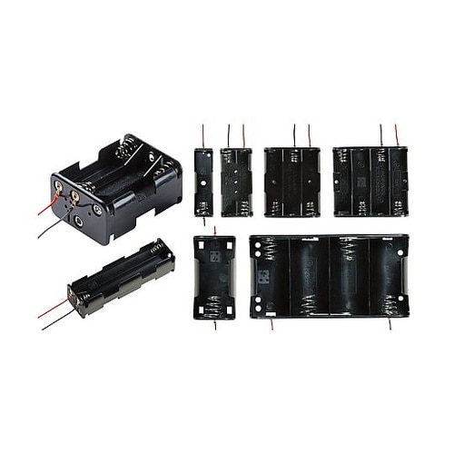 電池ケース 単4×2本 SN型 リード線