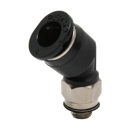 チューブフィッティングミニ 45°エルボ