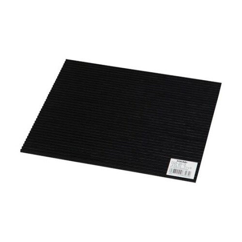 筋入りゴム ブラック 200×200×3