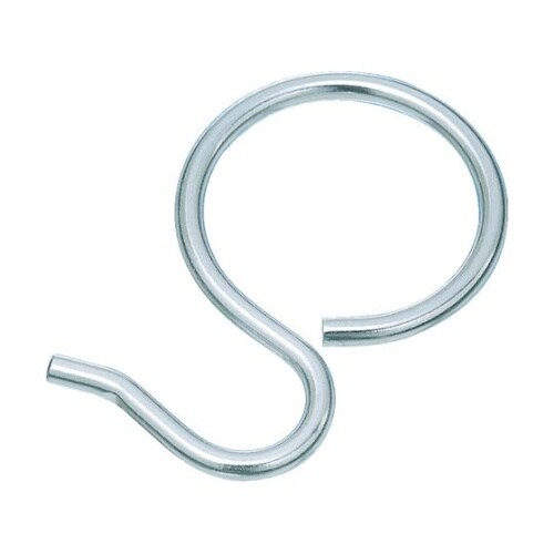 Sフック ステンレス パイプSカン 全長