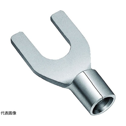 1.25B3A 角先開形端子 100個