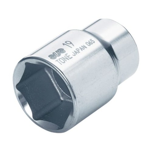 ソケット(6角) 対辺寸法19mm 全長