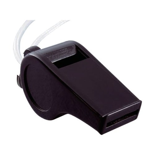 NO22 ホイッスル プラスチック大型黒