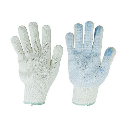 4533PETリサイクル軍手すべり止め付